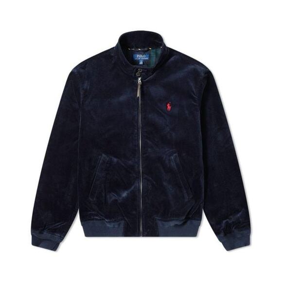 NWT Polo Ralph Lauren Men's Stretch Corduroy Jacket Navy Large - Picture 9 of 13